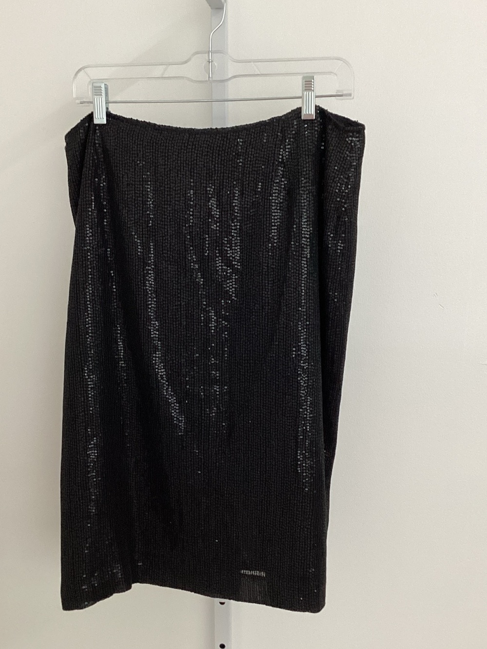 Lafayette 148 New York Black Sequin Pencil Skirt